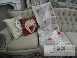 KŁ. NARZUTA PATCHWORK 220 X 240 CM BAWEŁNA SHABBY , PROWANSJA , VINTAGE