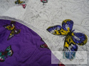 KŁ. NARZUTA PATCHWORK 170 X 210 CM BAWEŁNA SHABBY , PROWANSJA , VINTAGE
