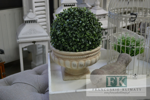 WAZON OSŁONKA DONICA CERAMICZNO BETONOWA 22 CM