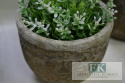 WAZON , DONICA AŻUROWA WYS 12 CM OSŁONKA CERAMICZNO - BETONOWA DO WNĘTRZ I OGRODÓW WAZON , DONICA AŻUROWA WYS 12 CM OSŁONKA CERAMICZNO - BETONOWA DO WNĘTRZ I OGRODÓW