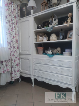 FRANCUSKI REGAŁ / BIBLIOTEKA LITE DREWNO 179 CM