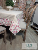 PROMOCJA ! OBRUS 150X350 natura kwiaty koronka len PROMOCJA ! OBRUS 150X350 natura kwiaty koronka len