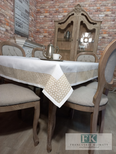 PROMOCJA ! OBRUS 130X180 PROWANSJA SHABBY CHIC PROMOCJA ! OBRUS 130X180 PROWANSJA SHABBY CHIC