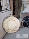 EKSLUZYWNA PODUSZKA 40 CM KREM, PLISOWANA VELVET WELWET STYL FRANCUSKI EKSLUZYWNA PODUSZKA 40 CM KREM, PLISOWANA VELVET WELWET STYL FRANCUSKI