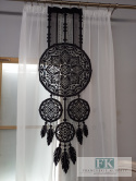 KPL. FIRANA + 2 ŁAPACZE SNÓW PANEL wys: 160 LOFT, BOHO KPL. FIRANA + 2 ŁAPACZE SNÓW PANEL wys: 160 LOFT, BOHO