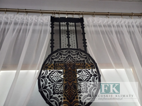 KPL. FIRANA PODWIĄZYWANA + ŁAPACZ SNÓW PANEL wys: 160 LOFT, BOHO KPL. FIRANA PODWIĄZYWANA + ŁAPACZ SNÓW PANEL wys: 160 LOFT, BOHO