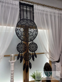 KPL. FIRANA PODWIĄZYWANA + ŁAPACZ SNÓW PANEL wys: 160 LOFT, BOHO KPL. FIRANA PODWIĄZYWANA + ŁAPACZ SNÓW PANEL wys: 160 LOFT, BOHO
