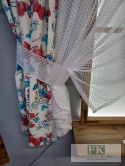 KPL. FIRANA + ZASŁONY ,TIUL HAFTOWANY, TKANINA ZASŁONOWA MOTYLE 160 CM PROWANSJA, SHABBY CHIC KPL. FIRANA + ZASŁONY ,TIUL HAFTOWANY, TKANINA ZASŁONOWA MOTYLE 160 CM PROWANSJA, SHABBY CHIC