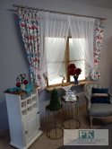 KPL. FIRANA + ZASŁONY ,TIUL HAFTOWANY, TKANINA ZASŁONOWA MOTYLE 160 CM PROWANSJA, SHABBY CHIC KPL. FIRANA + ZASŁONY ,TIUL HAFTOWANY, TKANINA ZASŁONOWA MOTYLE 160 CM PROWANSJA, SHABBY CHIC