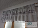LAMBREKIN zazdrostka 300/65 TKANINA ZASŁONOWA , GIPIURA SZARA PROWANSJA LAMBREKIN zazdrostka 300/65 TKANINA ZASŁONOWA , GIPIURA SZARA PROWANSJA