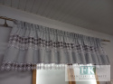 LAMBREKIN zazdrostka 300/65 TKANINA ZASŁONOWA , GIPIURA SZARA PROWANSJA LAMBREKIN zazdrostka 300/65 TKANINA ZASŁONOWA , GIPIURA SZARA PROWANSJA