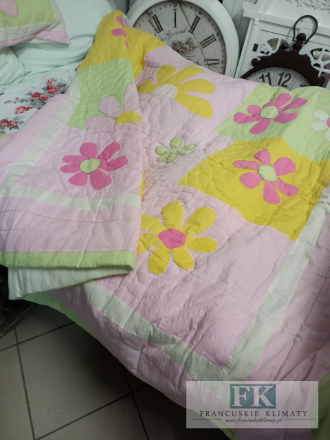 NARZUTA PATCHWORK Z POSZEWKĄ 170x 210 + 1x 50x70 , BAWEŁNA SHABBY , PROWANSJA , VINTAGE NARZUTA PATCHWORK Z POSZEWKĄ 170x 210 + 1x 50x70 , BAWEŁNA SHABBY , PROWANSJA , VINTAGE