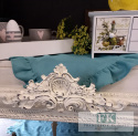 LUSTRO POZIOME 107 x 86 W BIAŁEJ OZDOBNEJ RAMIE VINTAGE, SHABBY LUSTRO POZIOME 107 x 86 W BIAŁEJ OZDOBNEJ RAMIE VINTAGE, SHABBY