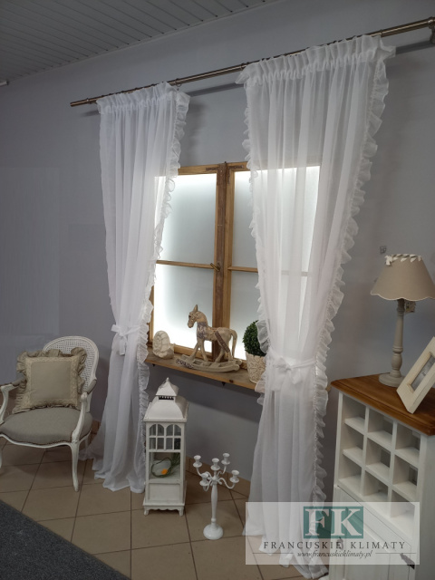 FIRANA , BOK KRESZ FALBANKA 130/250 W STYLU FRANCUSKIM , RETRO , PROWANSALSKIM FIRANA , BOK KRESZ FALBANKA 130/250 W STYLU FRANCUSKIM , RETRO , PROWANSALSKIM