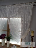 FIRANA PODWIĄZYWANA ANIA 160/420 , TIUL HAFT, SHABBY , VINTAGE , RETRO