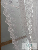 FIRANA PODWIĄZYWANA ANIA 160/420 , TIUL HAFT, SHABBY , VINTAGE , RETRO