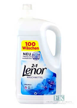 LENOR 100 PRAŃ 5,5 L UNIVERSAL APRILFRISCH ŻEL DO PRANIA TKANIN UNIWERSALNY ORYGINALNA CHEMIA NIEMIECKA