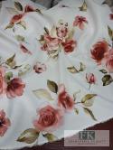 TKANINA MATERIAŁ KWIATY 145 szer KWIATY PROWANSJA , SHABBY TKANINA MATERIAŁ KWIATY 145 szer KWIATY PROWANSJA , SHABBY