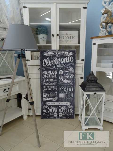 OBRAZ NA PŁÓTNIE 140 X 70 RETRO PROWANSJA SHABBY płótno CUDO OBRAZ NA PŁÓTNIE 140 X 70 RETRO PROWANSJA SHABBY płótno CUDO