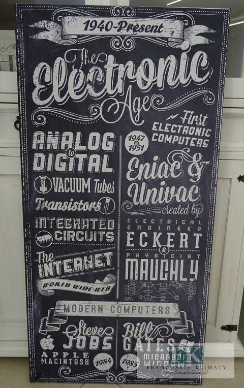 OBRAZ NA PŁÓTNIE 140 X 70 RETRO PROWANSJA SHABBY płótno CUDO OBRAZ NA PŁÓTNIE 140 X 70 RETRO PROWANSJA SHABBY płótno CUDO