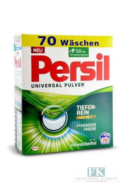 PERSIL 70 PRAŃ 4,55 KG UNIVERSAL PULVER PROSZEK DO TKANIN BIAŁYCH i KOLOROWYCH CHEMIA NIEMIECKA