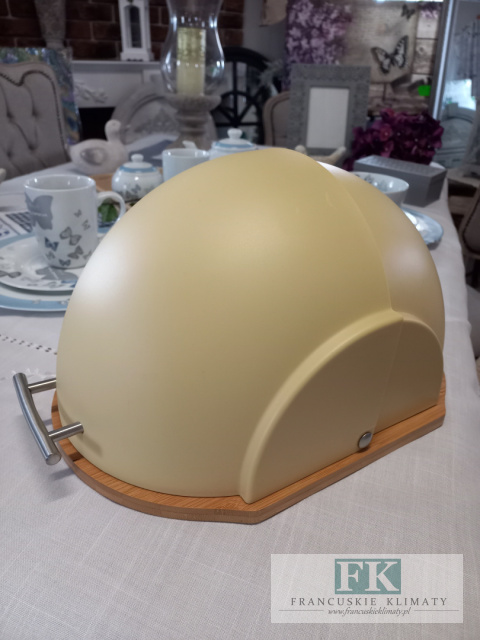 KŁ. CHLEBAK ATOM KREMOWY SHABBY CHIC VINTAGE PROWANSJA KŁ. CHLEBAK ATOM KREMOWY SHABBY CHIC VINTAGE PROWANSJA