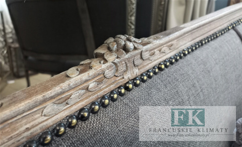 FRANCUSKA SOFA/kanapa dąb 3 elem. ANTYCZNE DREWNO FRANCUSKA SOFA/kanapa dąb 3 elem. ANTYCZNE DREWNO