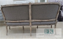 FRANCUSKA SOFA/kanapa dąb 3 elem. ANTYCZNE DREWNO