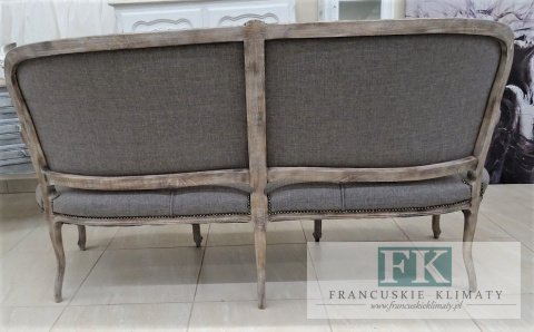FRANCUSKA SOFA/kanapa dąb 3 elem. ANTYCZNE DREWNO FRANCUSKA SOFA/kanapa dąb 3 elem. ANTYCZNE DREWNO