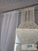KPL. FIRANA PODWIĄZYWANA + 2 ŁAPACZE SNÓW PANEL KREM wys: 160 LOFT, BOHO KPL. FIRANA PODWIĄZYWANA + 2 ŁAPACZE SNÓW PANEL KREM wys: 160 LOFT, BOHO