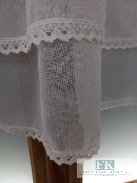LAMBREKIN zazdroska 100/50 shabby bawełna CZARNE MAROKO