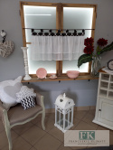 LAMBREKIN zazdroska 100/50 shabby bawełna CZARNE MAROKO
