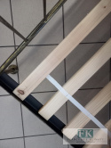 ŁÓŻKO ze stelażem 160 x 200 KUTE METAL ZŁOTO ANTYCZNE ŁÓŻKO ze stelażem 160 x 200 KUTE METAL ZŁOTO ANTYCZNE