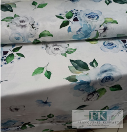 MATERIAŁ KWIATY 140 szer KWIATY PROWANSJA , SHABBY