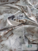 MATERIAŁ - TKANINA VELVET welwet NA ZASŁONY , OBRUSY, PIĘKNY WZÓR KWIATY 140 CM MATERIAŁ - TKANINA VELVET welwet NA ZASŁONY , OBRUSY, PIĘKNY WZÓR KWIATY 140 CM