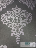 Materiał TKANINA ZASŁONOWA DWUSTRONNA ORNAMENT 180 CM , SZARY , STAL jasny fiolet Materiał TKANINA ZASŁONOWA DWUSTRONNA ORNAMENT 180 CM , SZARY , STAL jasny fiolet