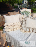 PODUSZKA (poszewka i wkład) NATURA 3 DEKORACYJNE FALBANY KORONKA ,PROWANSJA, SHABBY,CHIC PODUSZKA (poszewka i wkład) NATURA 3 DEKORACYJNE FALBANY KORONKA ,PROWANSJA, SHABBY,CHIC