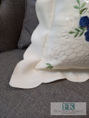 POSZEWKA DEKORACYJNA HAFT 40X40 SHABBY , PROWANSJA , VINTAGE