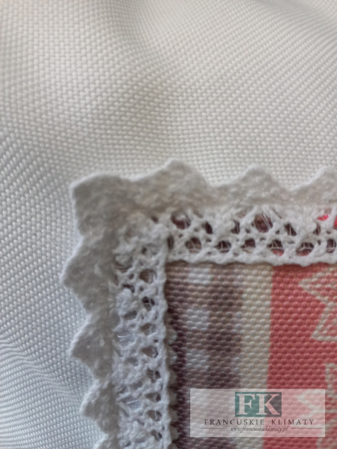 POSZEWKA DEKORACYJNA RÓŻYCZKI 40X40 SHABBY , PROWANSJA , VINTAGE