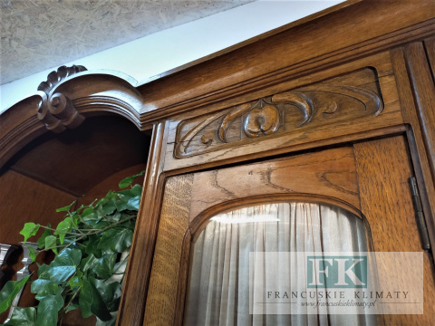 FRANCUSKI KREDENS 240cm dąb 100 lat gięty ! - są 2 sztuki /cena za 1 szt FRANCUSKI KREDENS 240cm dąb 100 lat gięty ! - są 2 sztuki /cena za 1 szt