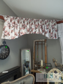 LAMBREKIN ŁUK KWIATY 500/70 PROWANSJA RETRO , SHABBY LAMBREKIN ŁUK KWIATY 500/70 PROWANSJA RETRO , SHABBY