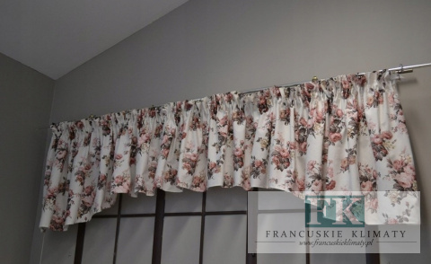 LAMBREKIN ŁUK KWIATY 500/70 PROWANSJA RETRO , SHABBY LAMBREKIN ŁUK KWIATY 500/70 PROWANSJA RETRO , SHABBY