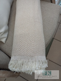 PLED 150X200 FRĘDZLE NARZUTA KOC BEŻOWY JODEŁKA BOHO PLED 150X200 FRĘDZLE NARZUTA KOC BEŻOWY JODEŁKA BOHO