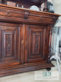 FRANCUSKI KREDENS 226cm dąb 150 lat unikat FRANCUSKI KREDENS 226cm dąb 150 lat unikat