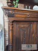 FRANCUSKI KREDENS 226cm dąb 150 lat unikat FRANCUSKI KREDENS 226cm dąb 150 lat unikat