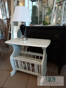 FRANCUSKI STOLIK GAZETNIK KOMÓDKA 60 CM W STYLU FRANCUSKIM , PROWENSALSKIM, SHABBY CHIC, VINTAGE.