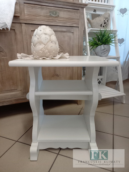 KOMÓDKA - STOLIK NA BIBELOTY 50 CM W STYLU FRANCUSKIM , PROWANSALSKIM, SHABBY CHIC, VINTAGE