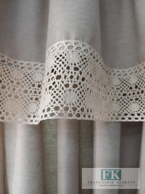 PRZEPIĘKNY KOMPLET NATURA Z LAMBREKINEM WYS 160 CM PROWASJA,SHABBY ,VINTAGE PRZEPIĘKNY KOMPLET NATURA Z LAMBREKINEM WYS 160 CM PROWASJA,SHABBY ,VINTAGE