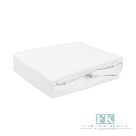 PRZEŚCIERADŁO FROTTE 140X200 Z GUMKĄ BIEL PRZEŚCIERADŁO FROTTE 140X200 Z GUMKĄ BIEL