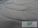 KŁ. NARZUTA PIKOWANA CIRCLES GRAFITOWA 220 X 240 CM BAWEŁNA SHABBY , PROWANSJA , VINTAGE